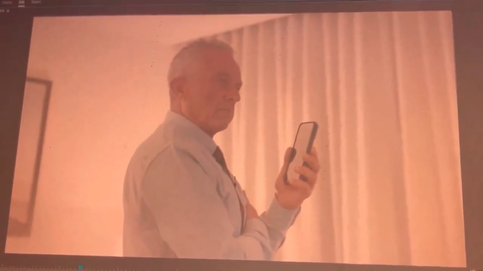 Robert F. Kennedy Jr. on the phone with Donald Trump on July 14, 2024 in a leaked video.